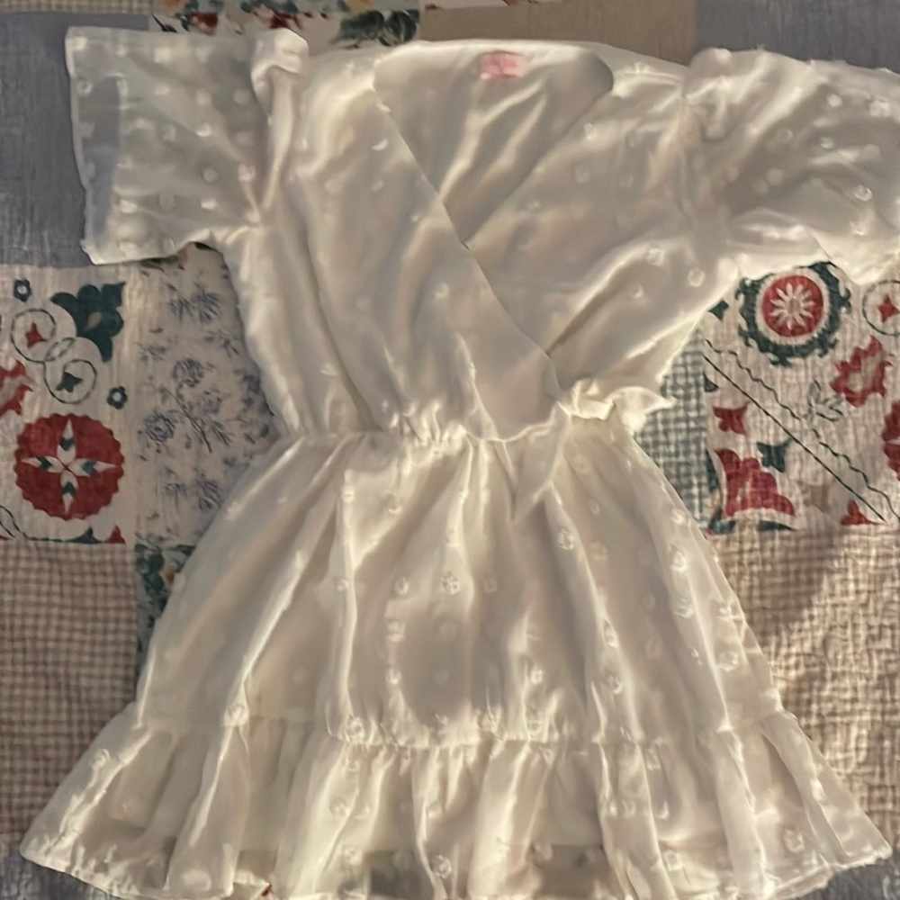 White boutique dress